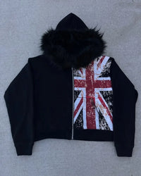 UK Nite Zip-Up Hoodie